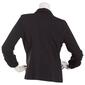 Juniors Leighton Millenium Solid Ruched Sleeve Jacket - image 2