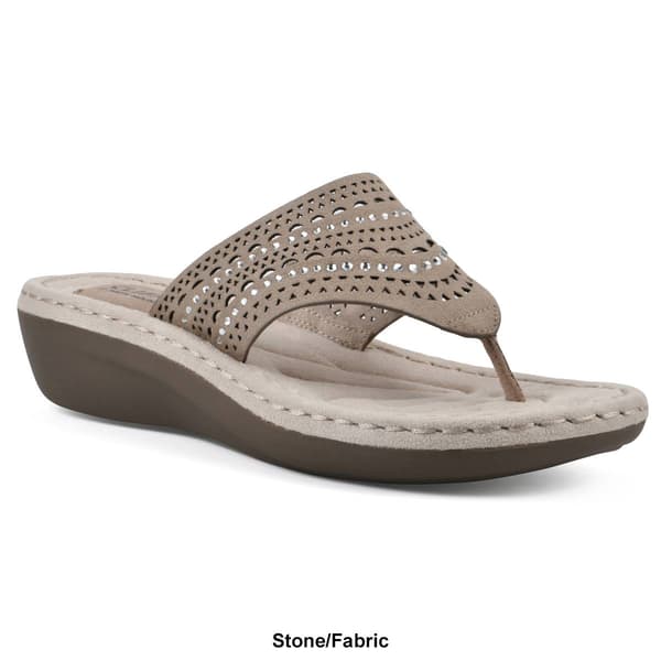 Womens Cliffs by White Mountain Comate Wedge Sandals