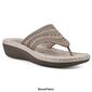 Womens Cliffs by White Mountain Comate Wedge Sandals - image 14