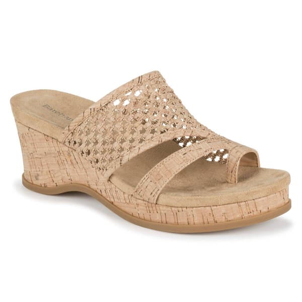 Womens BareTraps Cherish Wedge Sandals