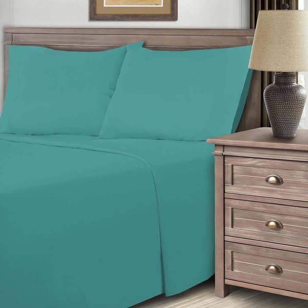 Superior Solid 600TC Cotton Blend Deep Pocket Sheet Set