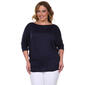Plus Size White Mark Tunic - image 1