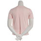 Petite Hasting & Smith Short Sleeve Sweetheart Neck Tee - image 2