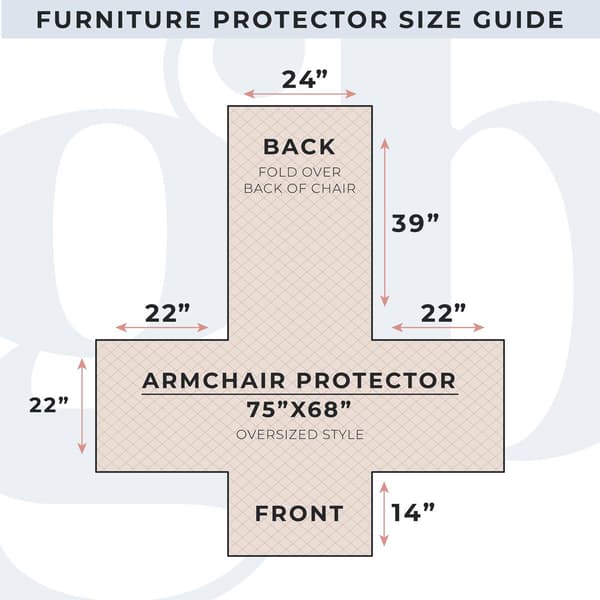 FreshFolds&#8482; Premium Reversible Solid Furniture Protector