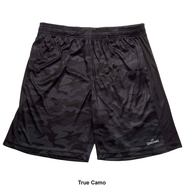 Mens Big &amp; Tall Spalding Crossover Space Dye Active Shorts