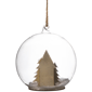 Northlight Polar Bear in Snow Glass Globe Christmas Ornament - image 5