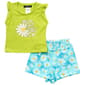 Baby Girl &#40;3-24M&#41; Rare Too! Daisy Tank & Smocked Shorts Set - image 1