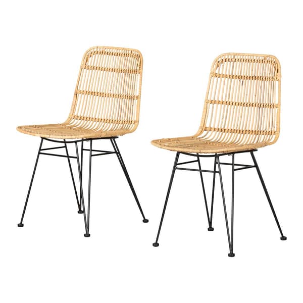 South Shore Balka Rattan Dining Chair - Set of 2 - image 