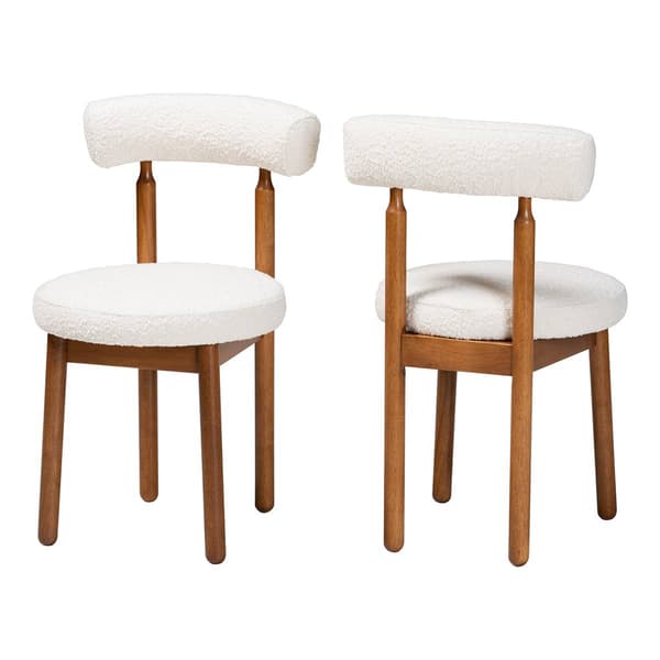 Baxton Studio Edric Modern Japandi 2pc. Dining Chair Set - image 