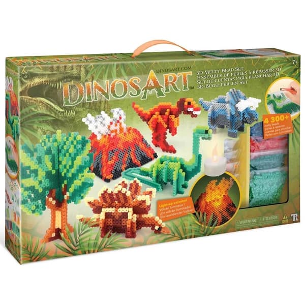 DinosArt Dinosaur 3D Melty Bead Set - image 