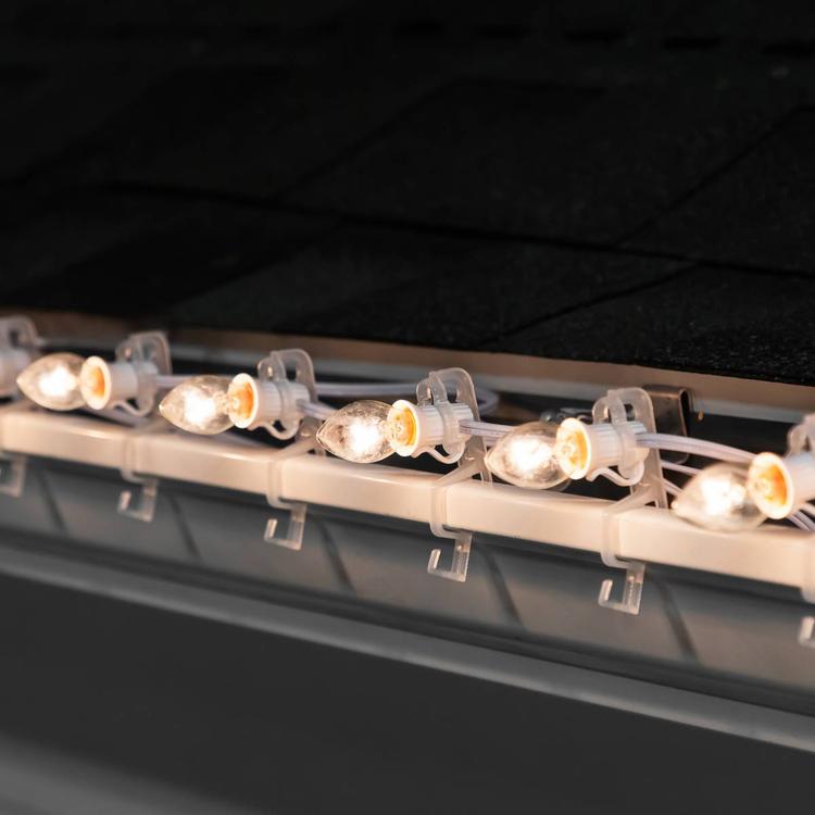 Northlight Seasonal 25ft. Clear C7 Christmas Lights - White Wire