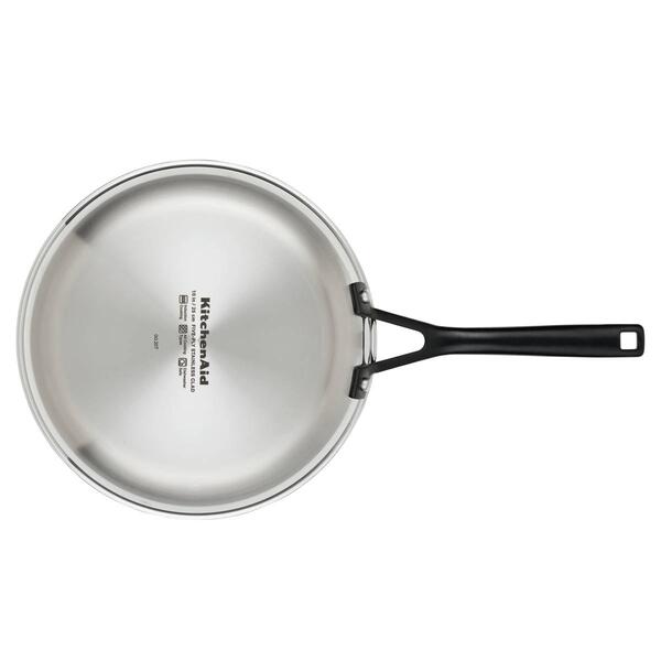 KitchenAid&#174; 2pc. 5-Ply Clad Stainless Steel Frying Pan Set