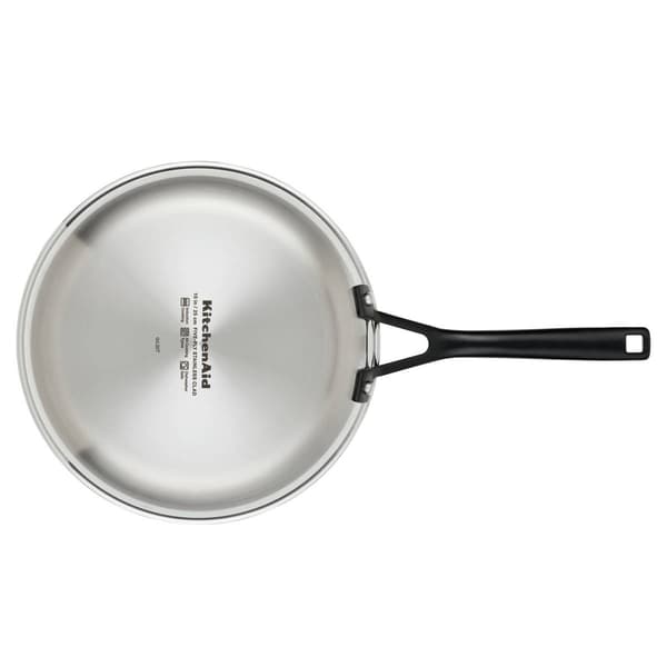 KitchenAid&#174; 2pc. 5-Ply Clad Stainless Steel Frying Pan Set