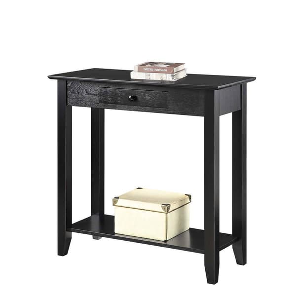 Convenience Concepts American Heritage Hall Table with Shelf