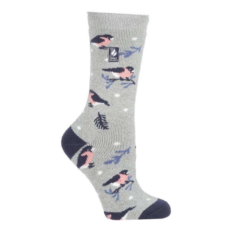 Womens Heat Holders(R) Lite Fauna Birds Crew Socks