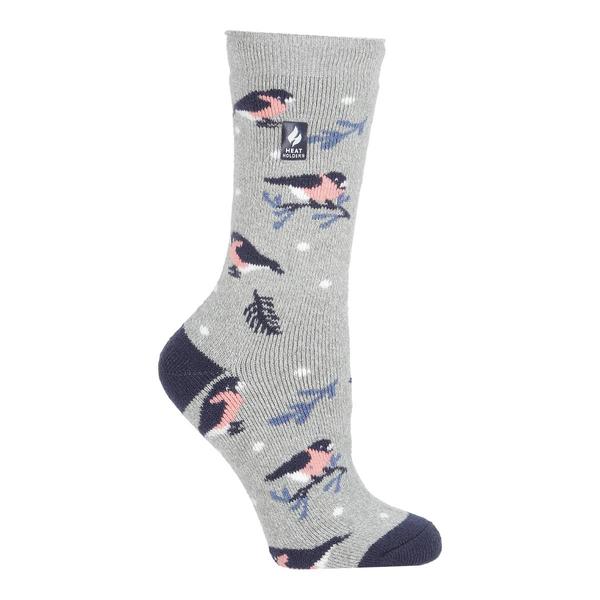 Womens Heat Holders(R) Lite Fauna Birds Crew Socks