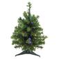 Northlight Seasonal 18in. Pre-Lit Canadian Pine Christmas Tree - image 1