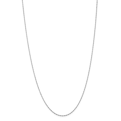 Gold Classics™ 14kt. White Gold 18in. Necklace