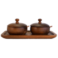 BergHOFF Acacia Wooden Spice Jar Set - image 2
