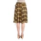 Womens 24/7 Comfort Apparel Accordion & Pleated Knee Length Skirt - image 2