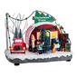 Kurt S. Adler 4.7in. Lighted Christmas Trees Village Shop - image 1