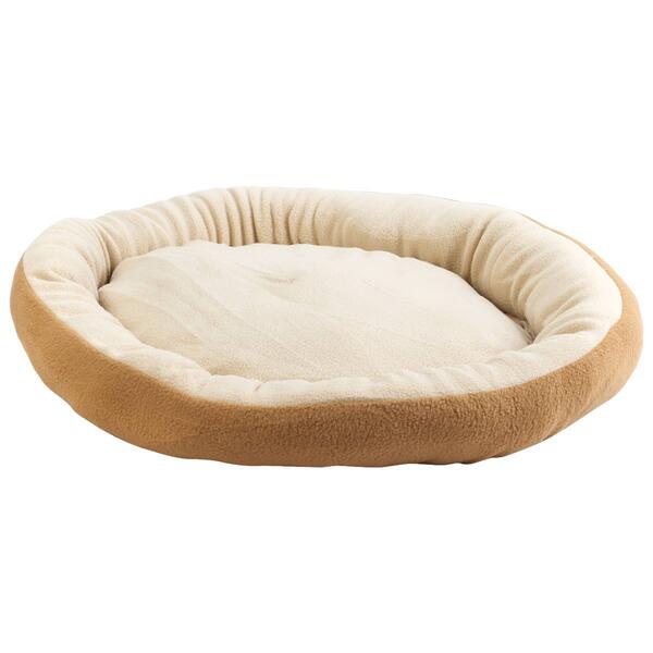 Comfortable Pet Polar Fleece Round Pet Bed - image 