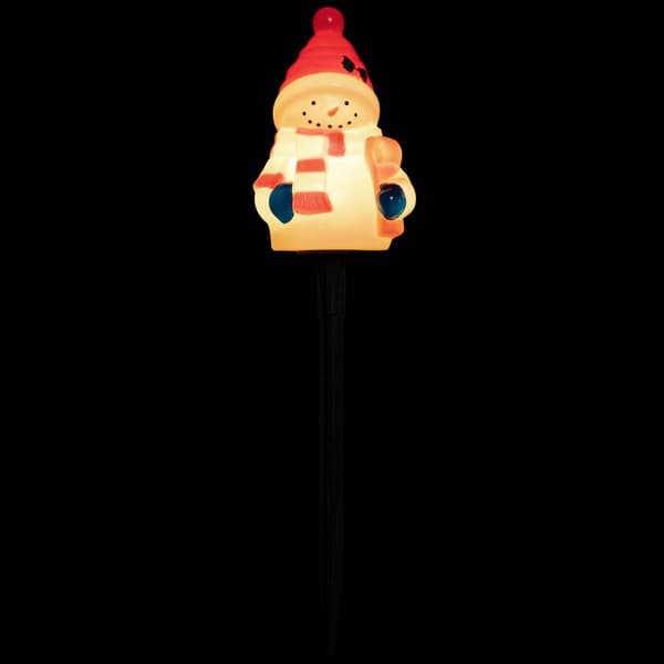 Northlight Seasonal Snowmen Christmas Pathway Markers - Set of 4
