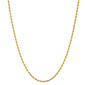 Gold Classics&#40;tm&#41; Gold over Sterling Silver Rope Chain Necklace - image 1
