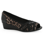 Womens Cliffs by White Mountain Peep Toe Boldest Wedge Heels - image 1