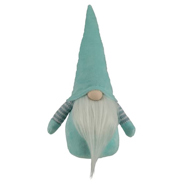 Northlight Seasonal Sky Blue and White Gnome Figurine - image 