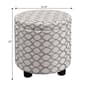 Convenience Concepts Designs4Comfort Geometric Storage Ottoman - image 3