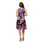 Womens 24/7 Comfort Apparel Pink Paisley Tank Swing Dress - image 2