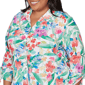 Plus Size Alfred Dunner Resort Living Tie Sleeve Floral Blouse - image 5