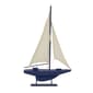9th & Pike® Dark Blue Wood Coastal Sail Sculpture - image 4