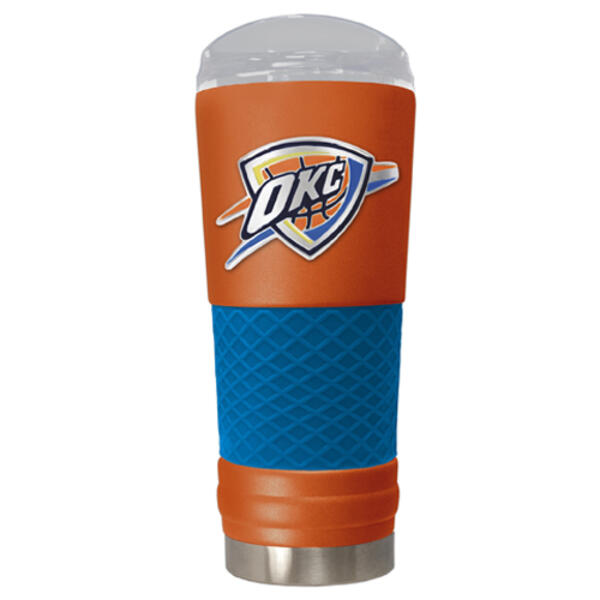 NBA Oklahoma City Thunder DRAFT Powdered Coated Steel Tumbler - image 