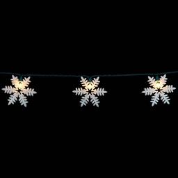 Northlight Seasonal 6ft. Glittered Snowflake Christmas Light Set