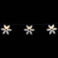 Northlight Seasonal 6ft. Glittered Snowflake Christmas Light Set - image 4