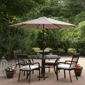 Northlight 6.5ft. Taupe Outdoor Patio Market Umbrella - image 2