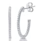 Nova Star(R) 1/4ctw. Lab Grown Diamond Inside Out Hoop Earrings - image 1