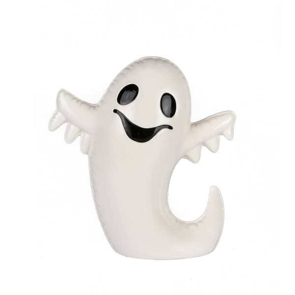 National Tree 9in. Halloween Happy Ghost Tabletop Decor - image 