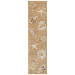 Liora Manne Carmel Shells Indoor/Outdoor Runner