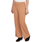 Petite Emaline Rockford Solid Knit Crepe Pull On Flare Pants - image 3