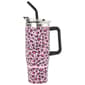 Gourmet Home 40oz. Cheetah Bling Tumbler w/ Handle - image 1