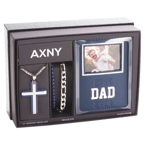 Mens Gentlemen''s Classics(tm) Necklace/Bracelet/Dad Frame Set - image 