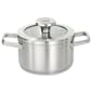 BergHOFF Graphite Stainless Steel 6.25in. Stockpot w/ Glass Lid - image 1