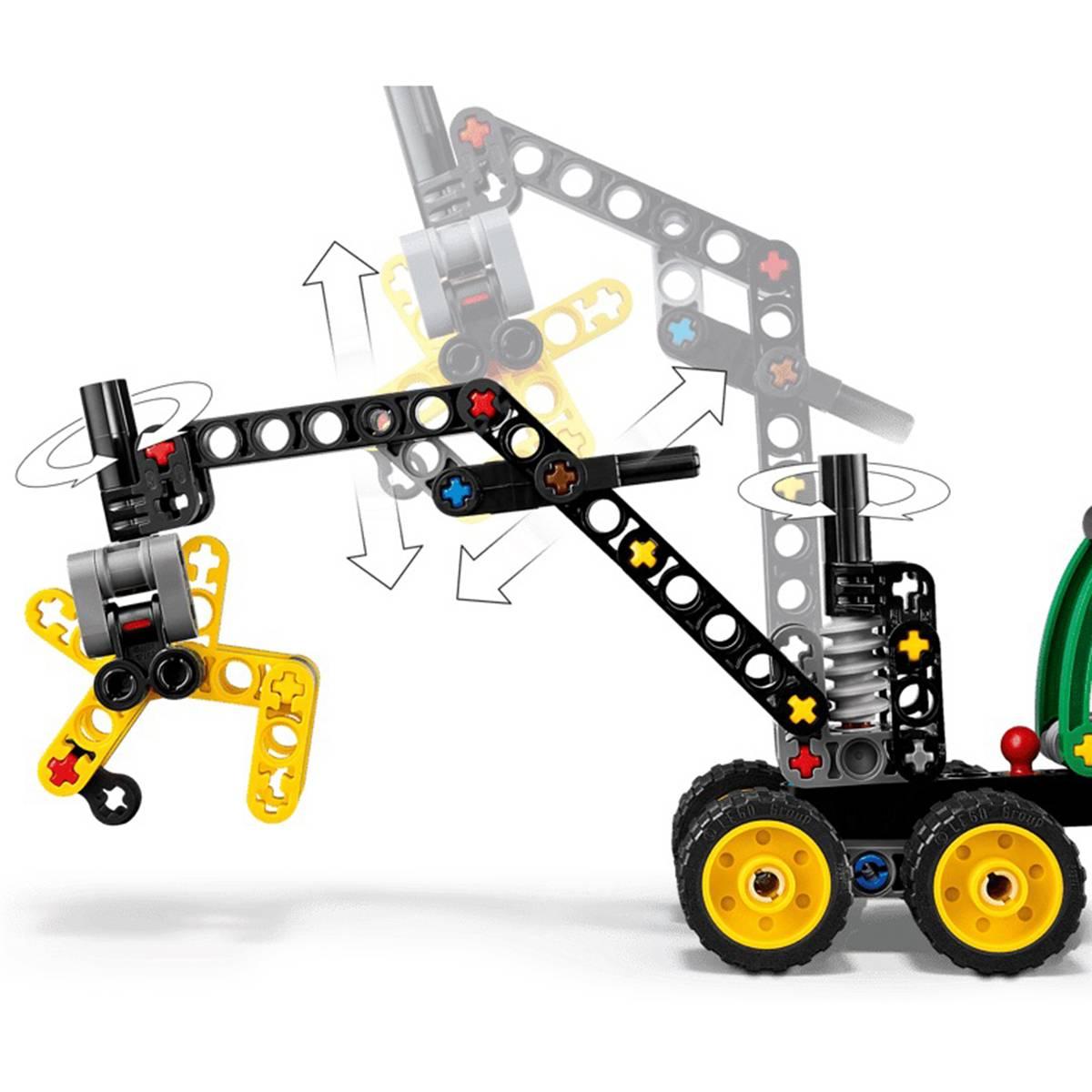 LEGO® Technic™ John Deere 1470H Wheeled Harvester Building Kit