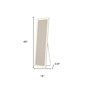 HomeRoots 60in Lighted Freestanding & Wall Mount Frameless Mirror - image 3