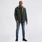 Mens Smith''s Sherpa Lined Flannel Shirt Jacket - Olive/Black - image 1