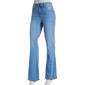 Womens Bleu Denim 5 Pocket 2 Button Bootcut Jeans - image 1