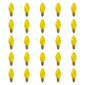 Northlight 25ct. C7 Opaque Yellow Christmas Replacement Bulbs - image 1